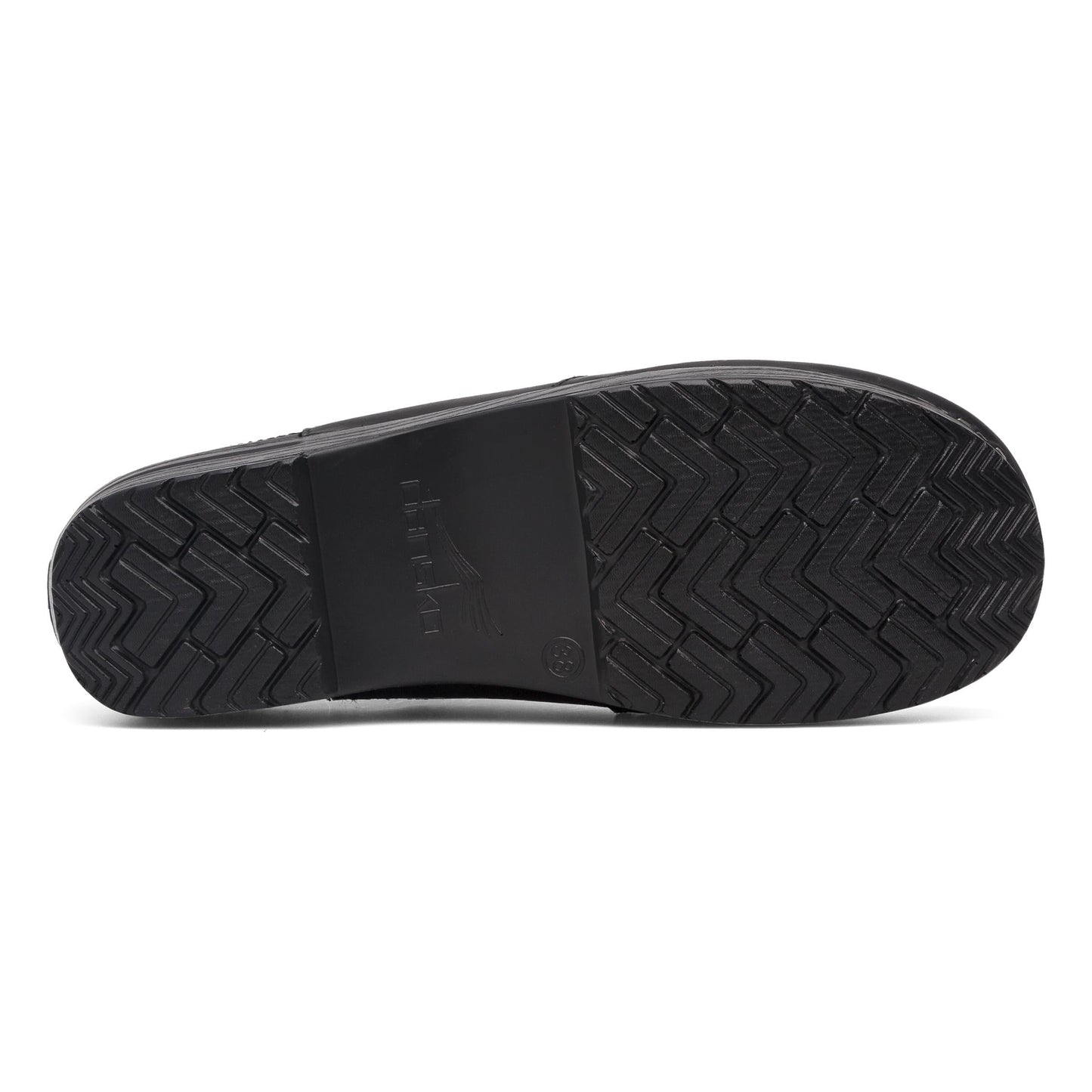 Dansko Frankie - Women's Arch Support Clog - Black Oiled Sole View