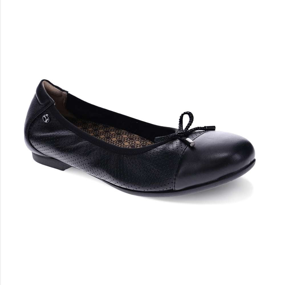Revere St. Barts Ballet Supportive Women's Flat Black French