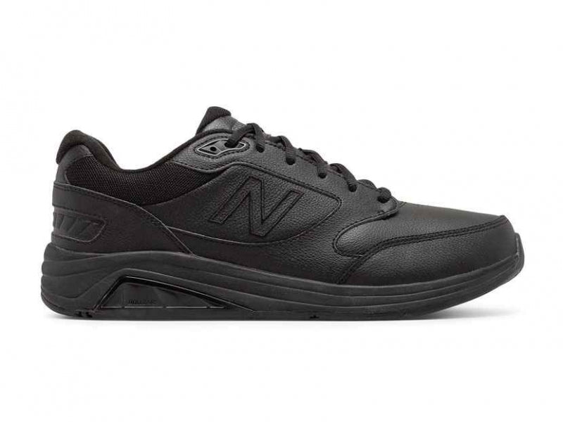 New Balance 928v3 - Men's Walking Shoe Black Leather (MW928BK3)