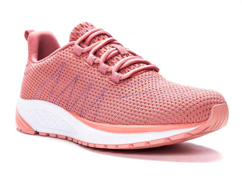Propet Tour Knit - Women's Athletic Shoe Dark Pink (WAA112MDPI)