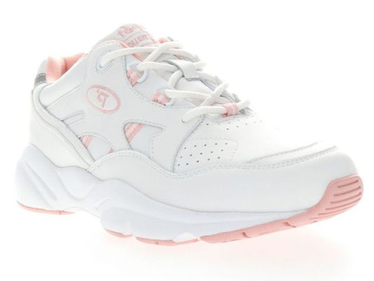 Propet Stability Walker - Women's Walking Shoe White/Pink (WPI)