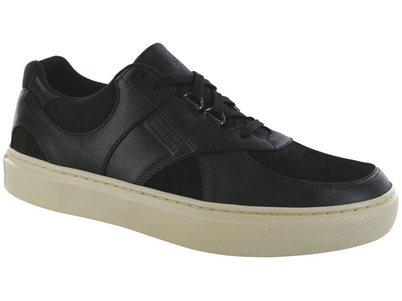 SAS High Street - Men's Casual Shoe Black Ash (028)