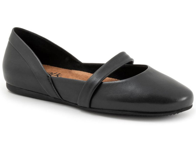 Softwalk Samara - Womens Flat Black (001)