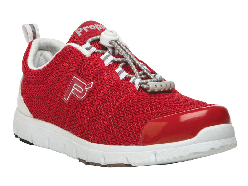 Propet Travel Walker II - Women's Lightweight Sneaker Simply Red (RED)
