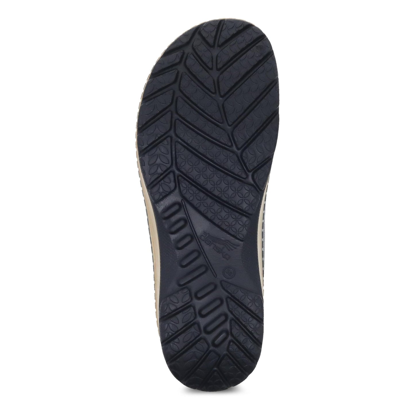 Dansko Kane Clog Mens Black Molded Sole