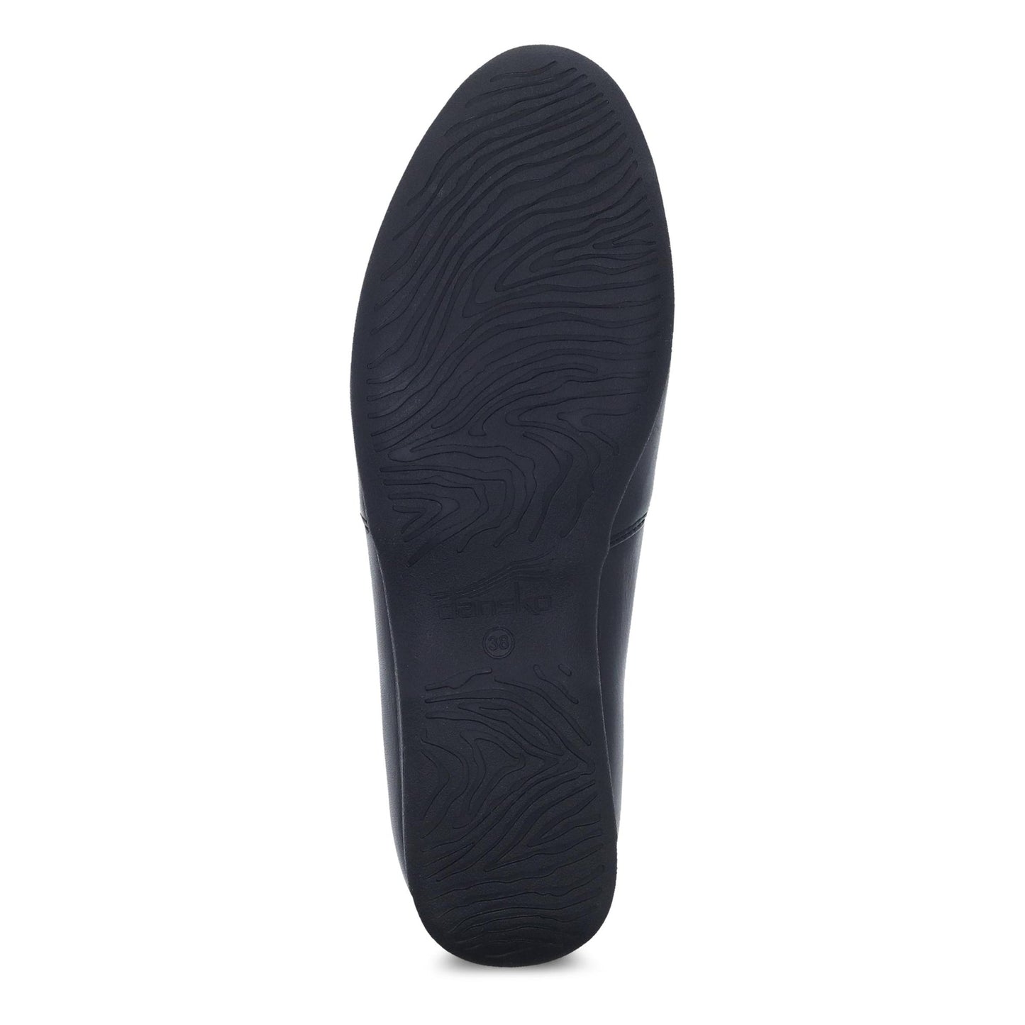 Dansko Larisa Black Milled Nappa Sole