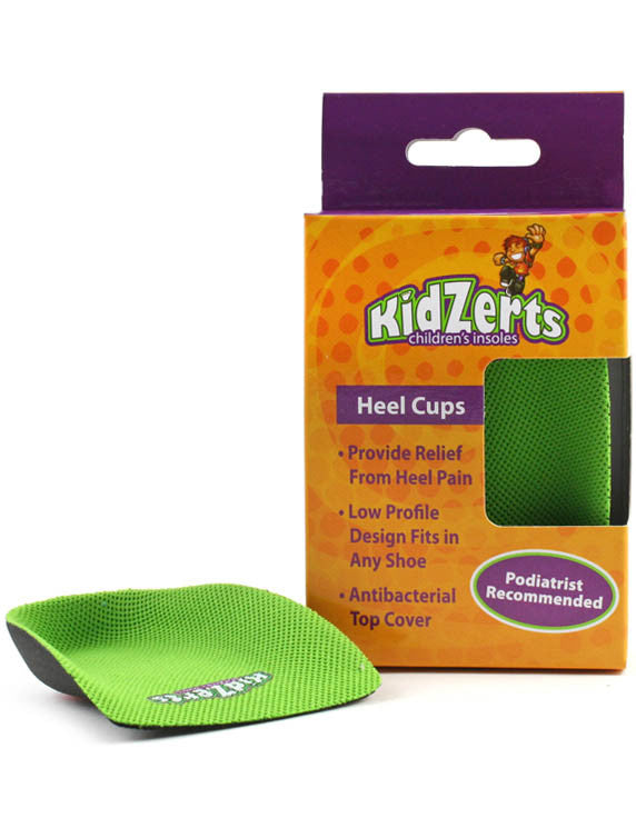 KidZerts Heel Cups Children's Insoles|Healthy Feet Store