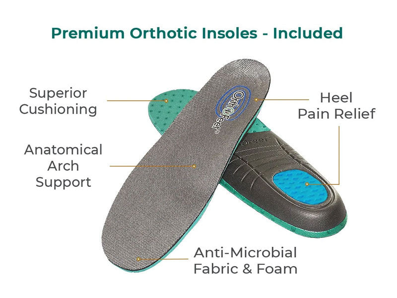 Orthofeet Coral No-Tie - Women's Athletic Shoe