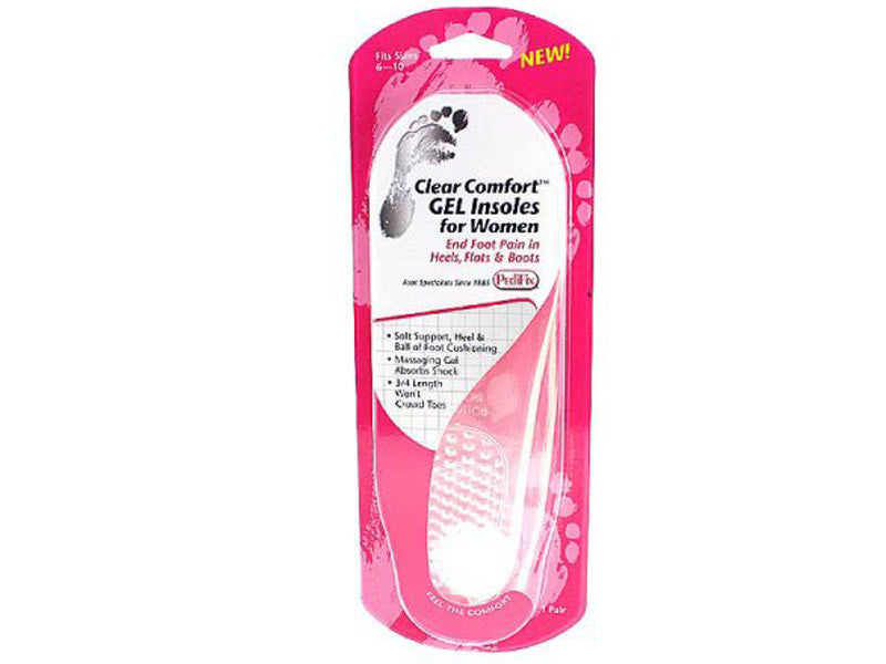 Pedifix Clear Comfort - Gel Insole for Women