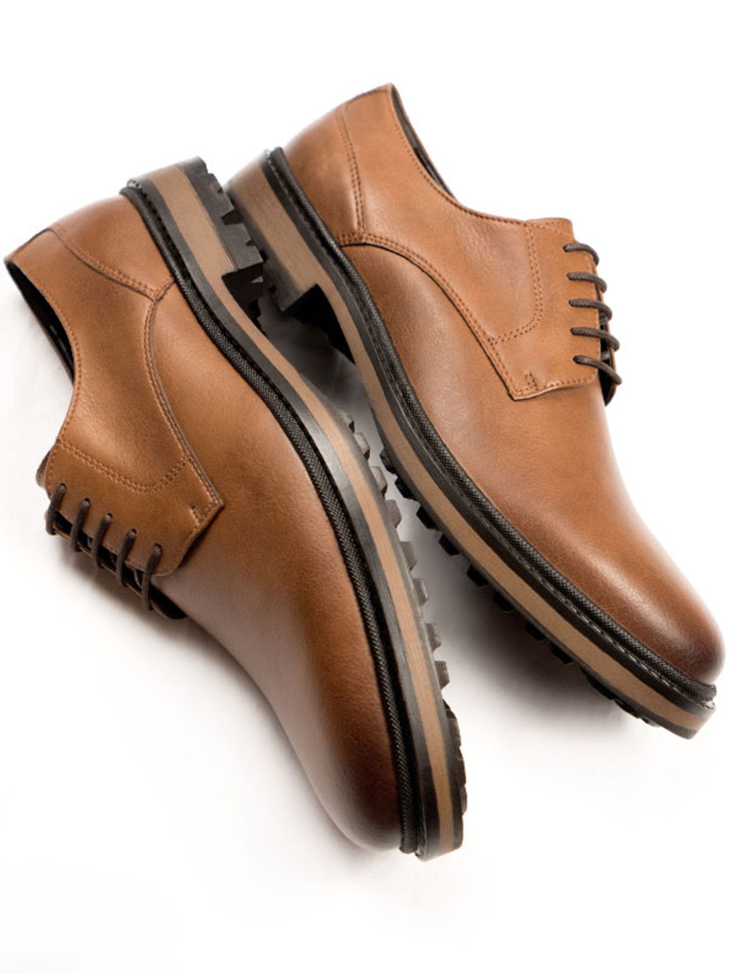 brown vegan dress shoes Will's Continental Derbys Color:Red Apple Arch support cushioned insole Zapaka Women Black and Back Jewelry