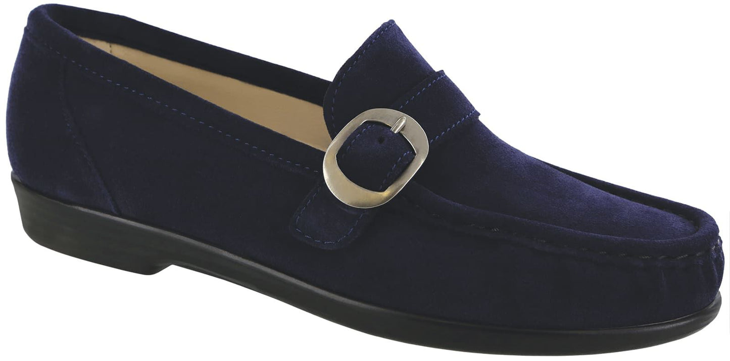 SAS Lara Navy Suede