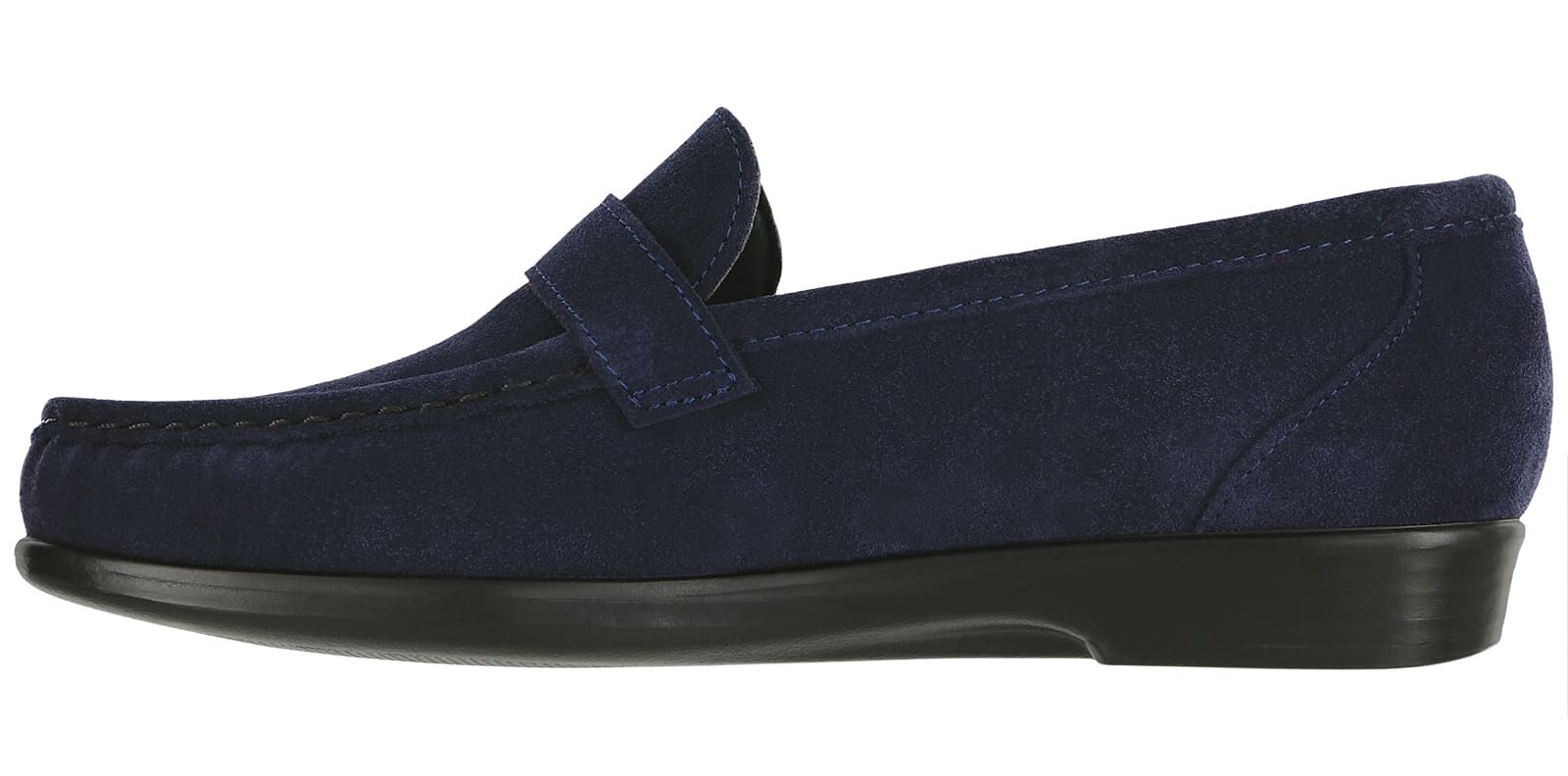 SAS Lara Navy Suede