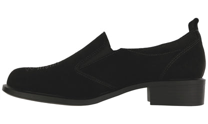 SAS Saddle Black Suede