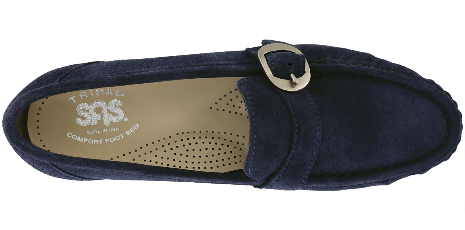 SAS Lara Navy Suede
