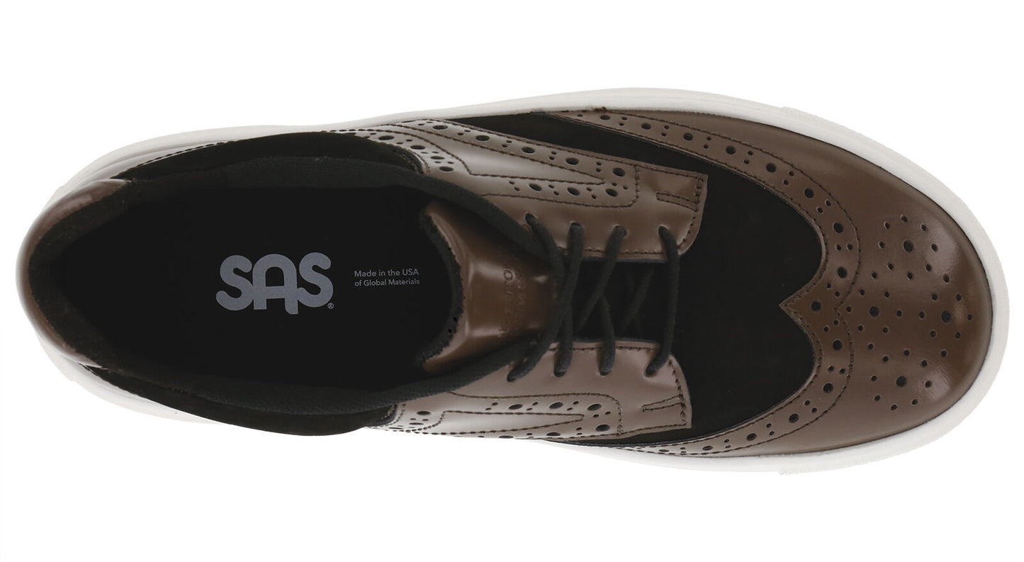 SAS Oxland Black/Pecan