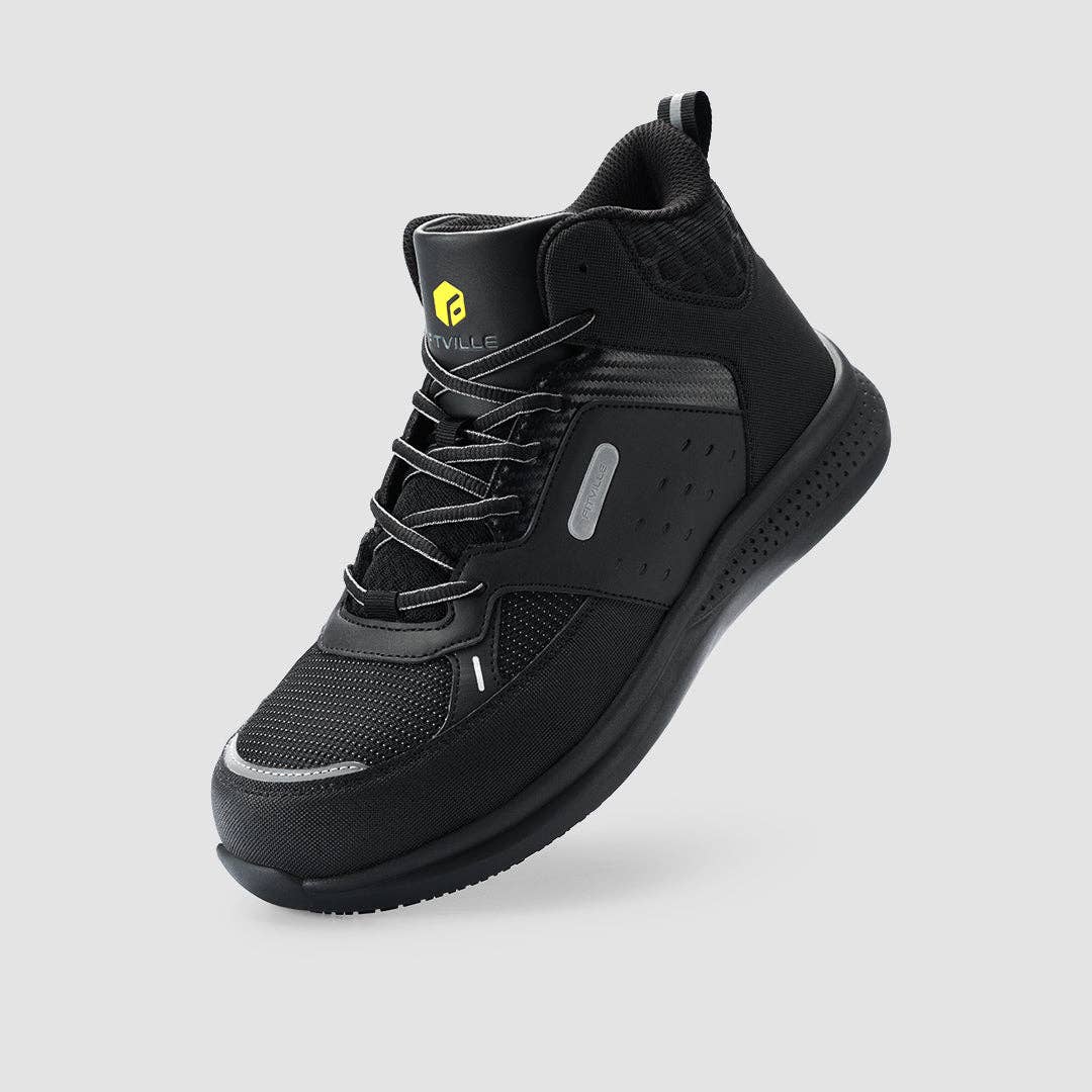 FitVille Men's High-top SteelCore Work Boots