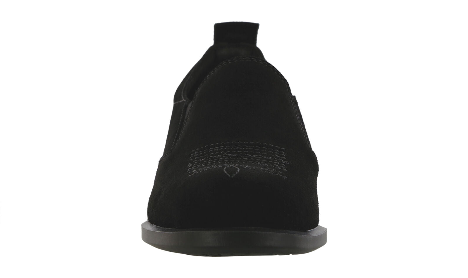 SAS Saddle Black Suede