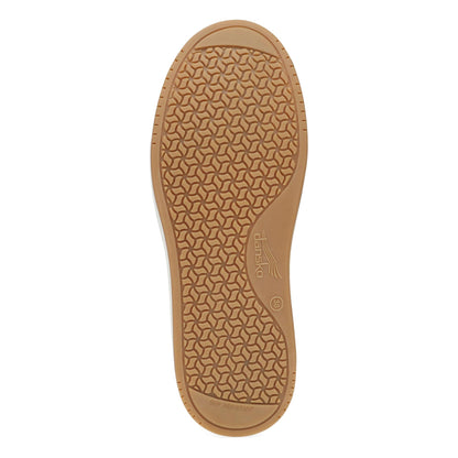 Dansko Josey - Women's Slip Resistant Sneaker - White/Rose Gold Nappa Sole View