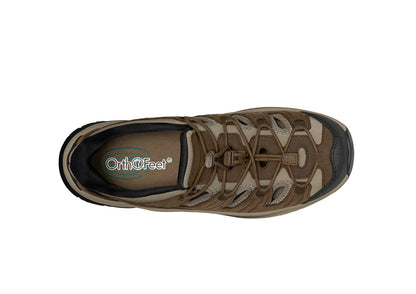 Orthofeet Saturn Hands-Free Brown - birds_eye