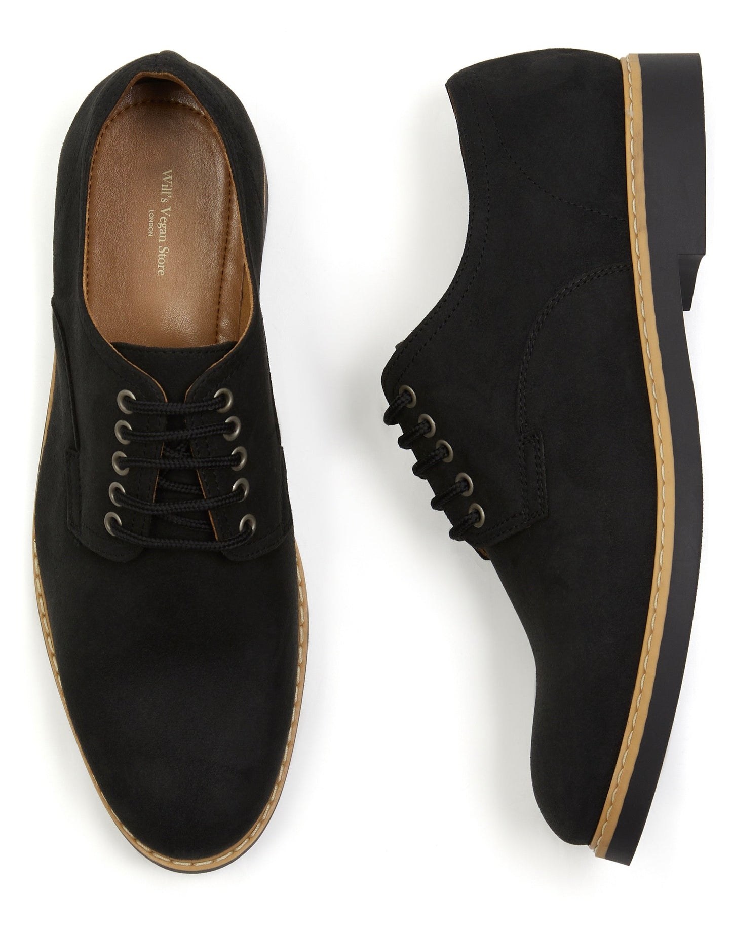 Will's Vegan Signature Derbys - Men's Vegan Suede Dress Shoes
