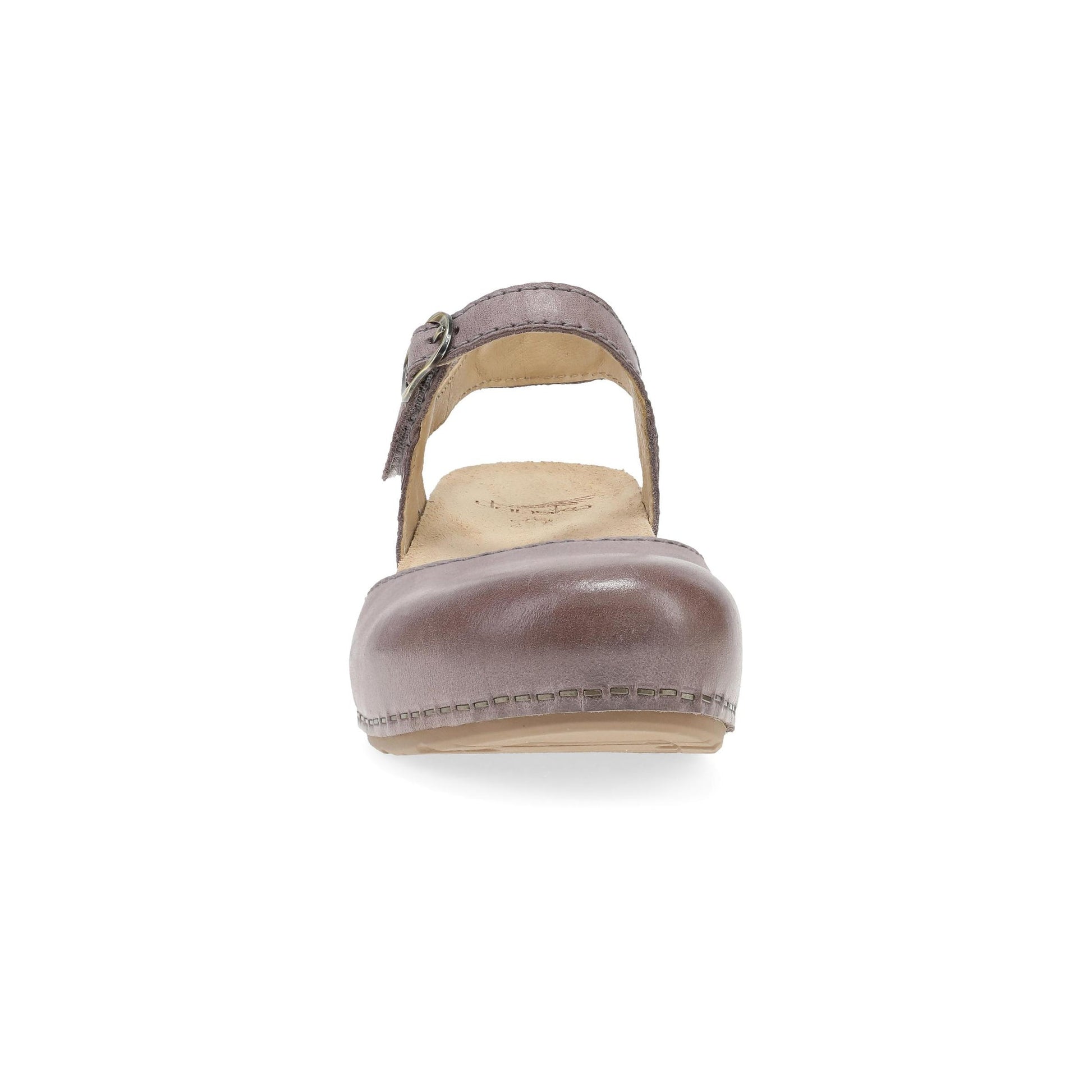 Dansko Tiffani - Women's Arch Support Clog - Dusty Lilac Front View