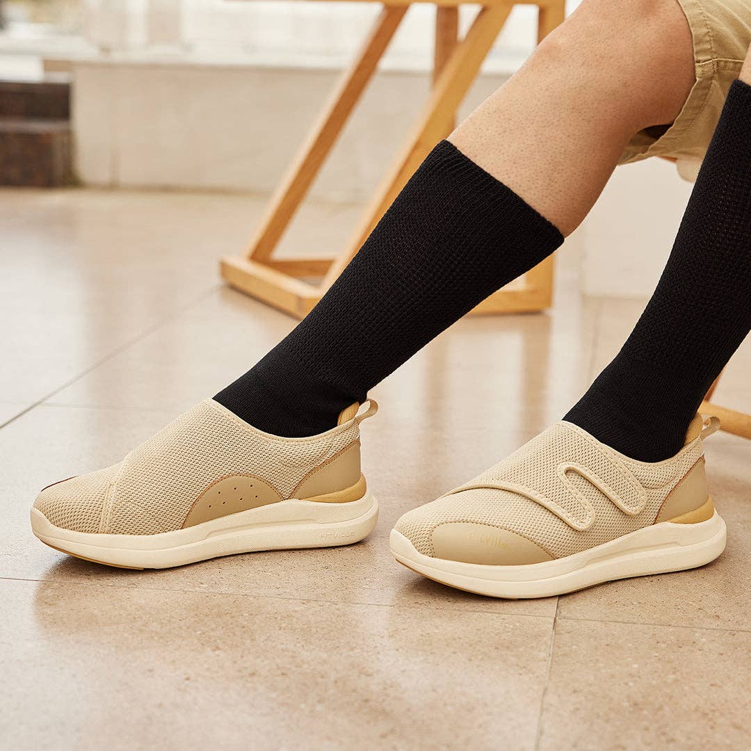 FitVille Men's Easytop Diabetic Shoes