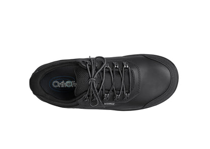 Orthofeet Slate Hands-Free Work Shoe Black - birds_eye