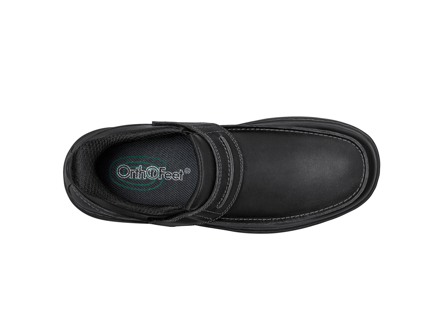 Orthofeet Xavier Hands-Free Black - birds_eye
