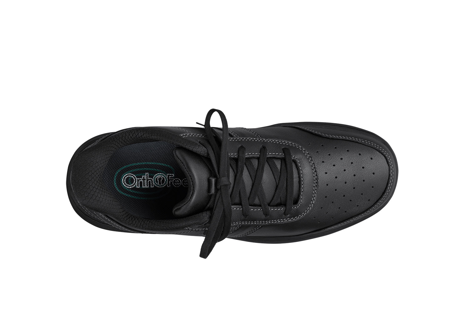 Orthofeet Pierre Hands-Free Black - birds_eye