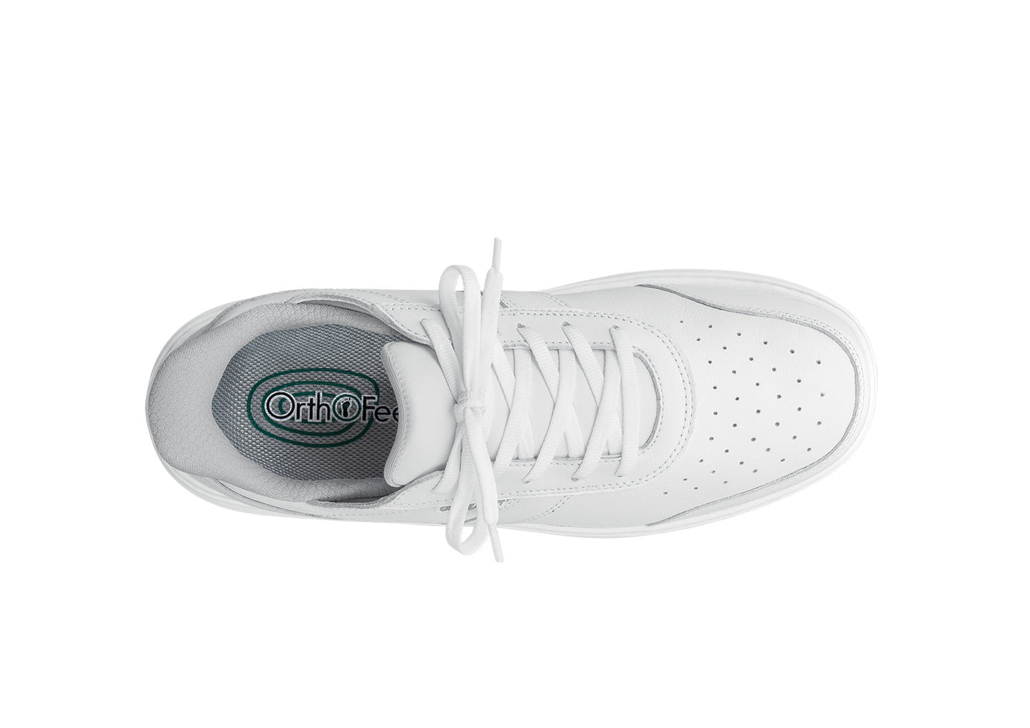 Orthofeet Pierre Hands-Free White - birds_eye