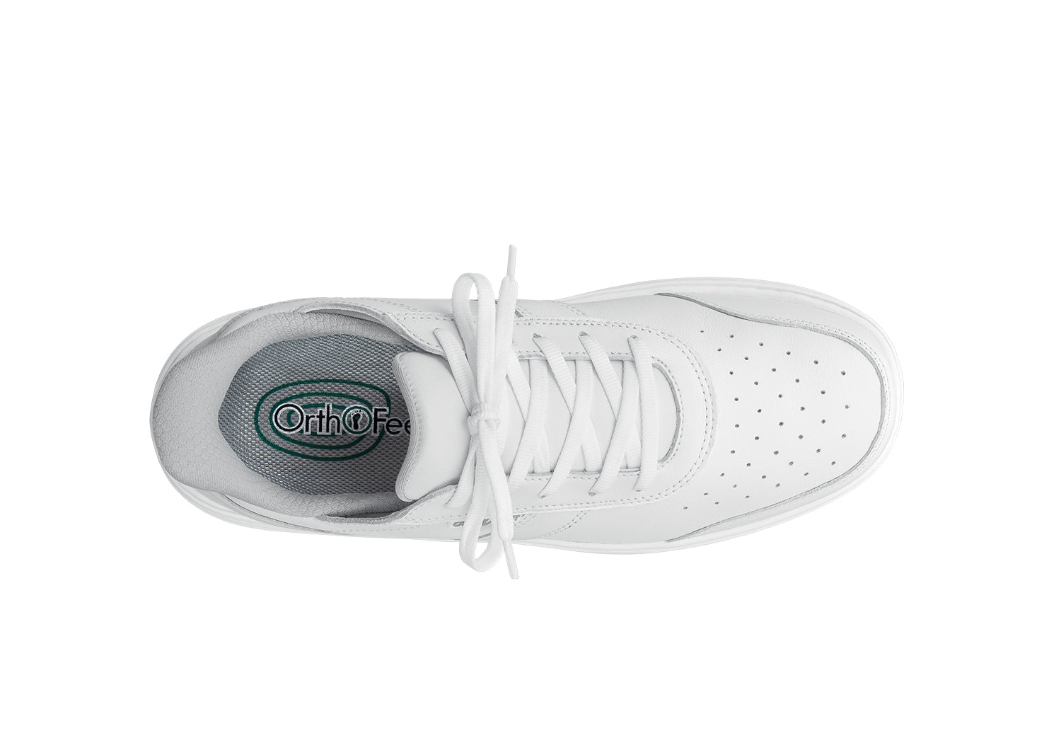 Orthofeet Pierre Hands-Free White - birds_eye