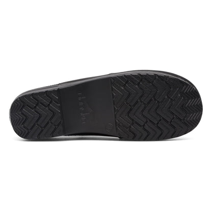 Dansko Frankie - Women's Arch Support Clog - Black Oiled Sole View