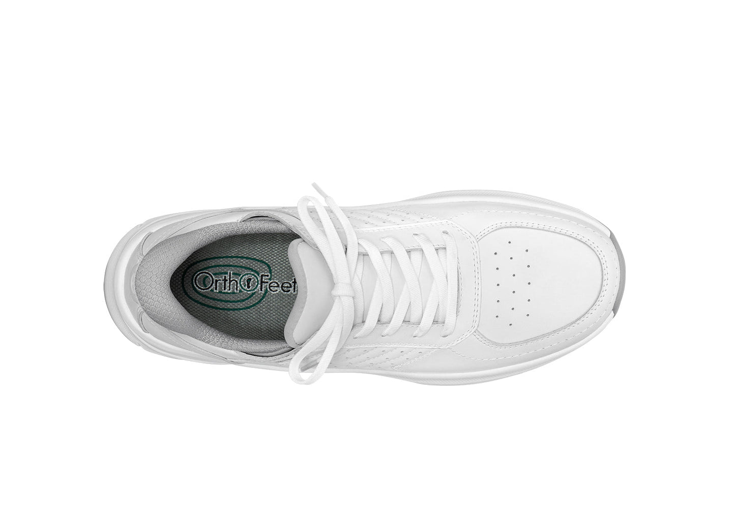 Orthofeet Navigate Hands-Free White - birds_eye