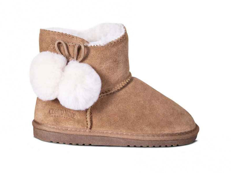 Cloud Nine Sheepskin Pom-Pom - Children's Boot