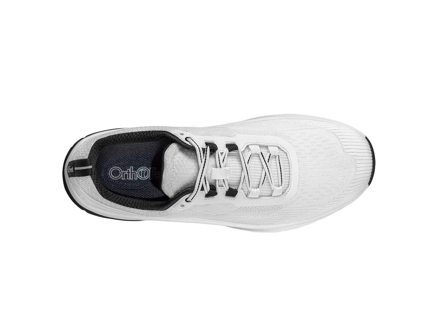 Orthofeet Race White - birds_eye