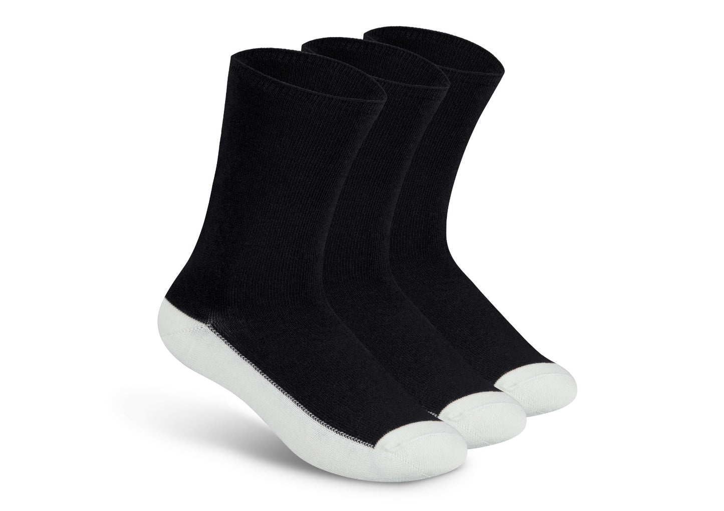 Orthofeet Black/White sock