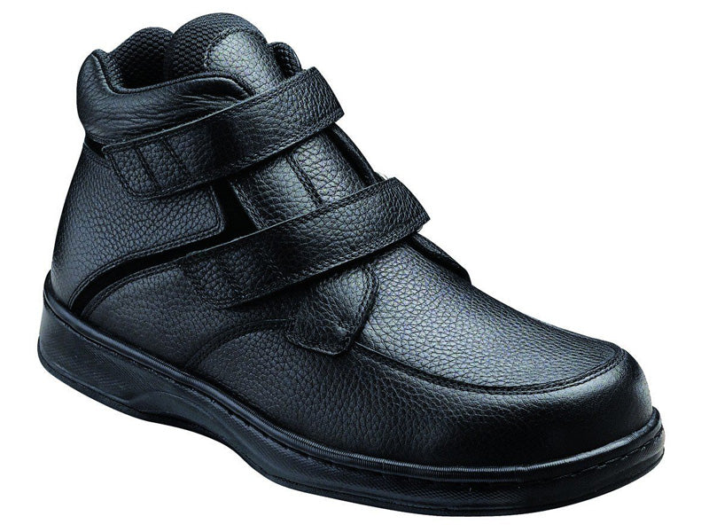 Footwear Mens Boots With Velcro Straps Orthofeet Glacier Gorge