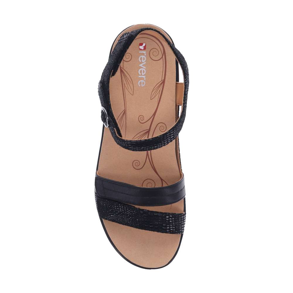 Revere Barbados Black French/Lizard
