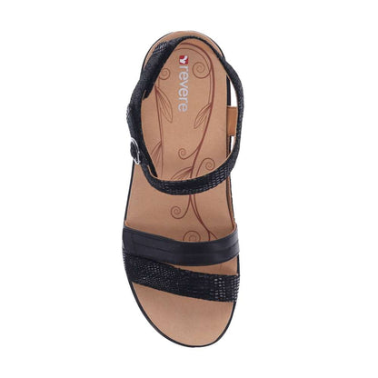 Revere Barbados Black French/Lizard