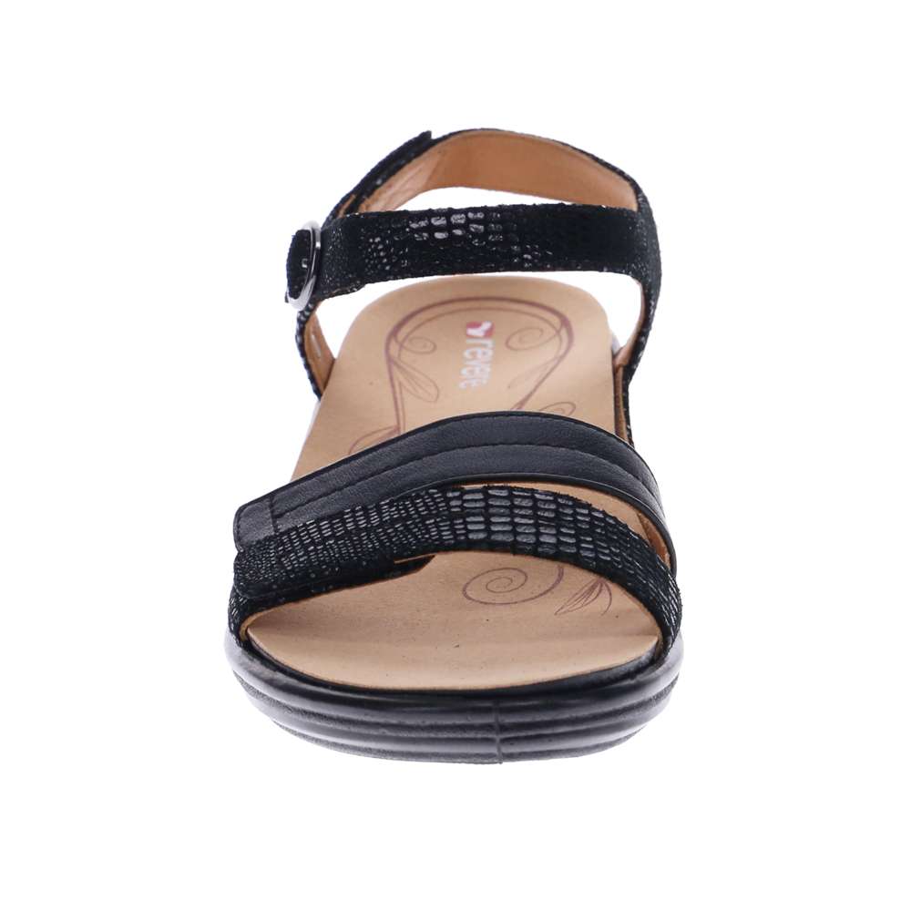 Revere Barbados Black French/Lizard