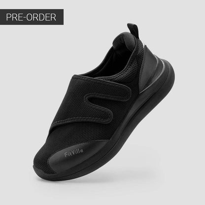 FitVille Men's Easytop Diabetic Shoes