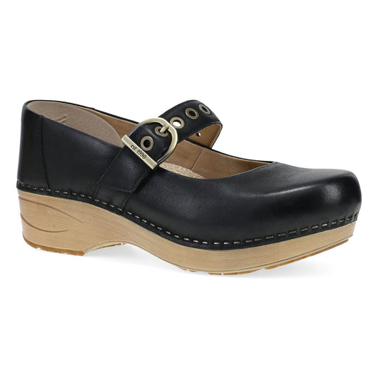 Dansko XP 2.0 Mary Jane Clog - Women's Anti Fatigue Mary Jane Clog - Black Outside View
