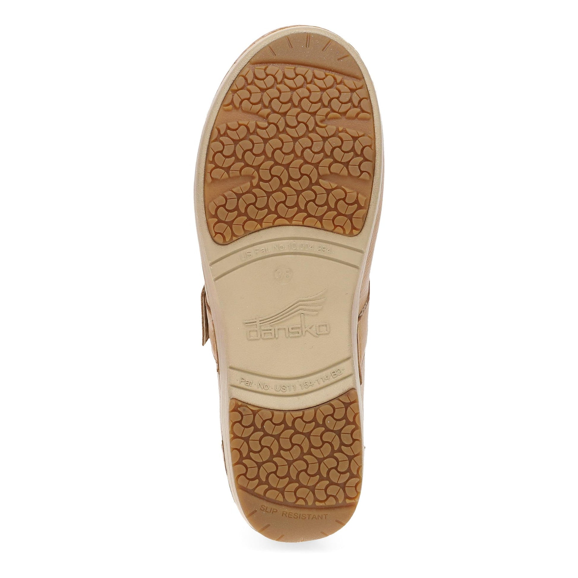 Dansko XP 2.0 Mary Jane Clog - Women's Anti Fatigue Mary Jane Clog - Honey Distressed Sole View