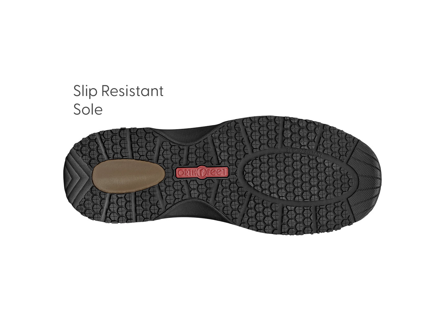 Orthofeet Verno Hands-Free Brown - sole
