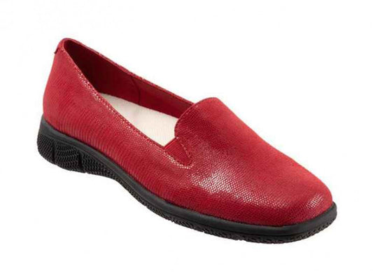 Trotters Universal - Women's Casual Shoe Red Mini Dot (623)