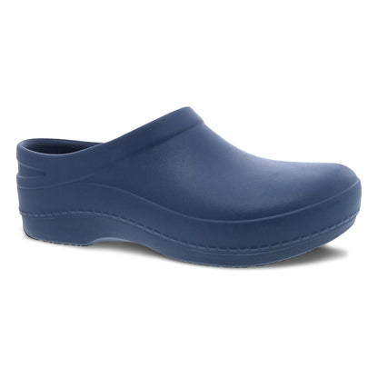 Dansko Kaci Clog - Women's Molded EVA Clog - Blue Molded Outside View