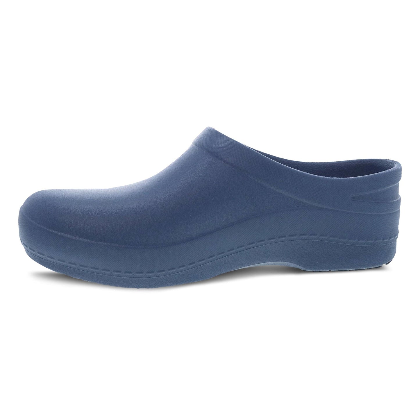 Dansko Kaci Clog - Women's Molded EVA Clog - Blue Molded Side View