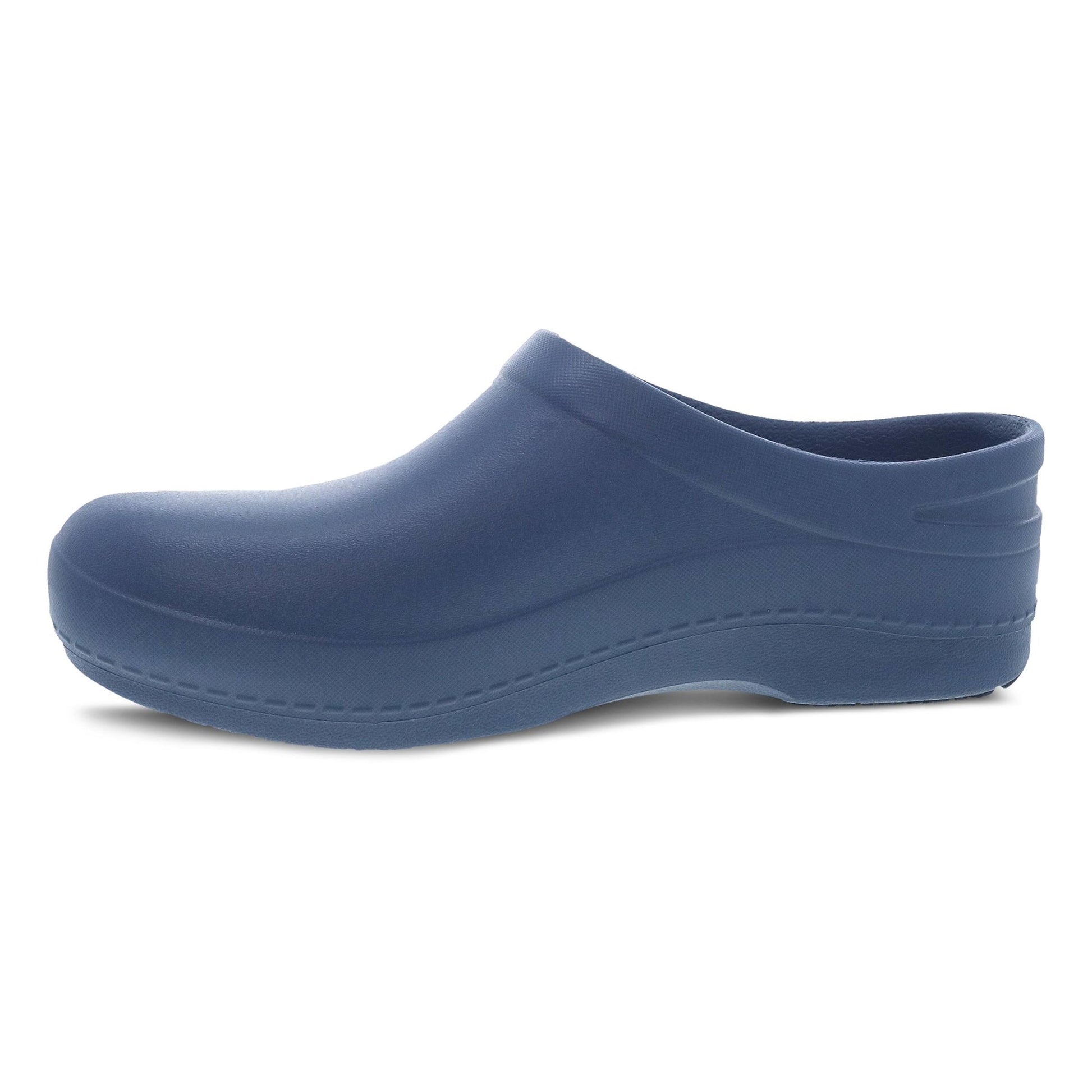 Dansko Kaci Clog - Women's Molded EVA Clog - Blue Molded Side View