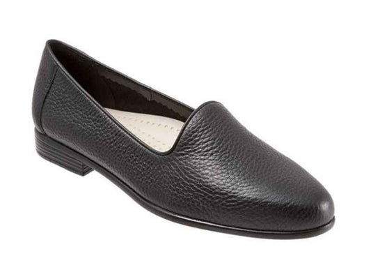 Trotters Liz Tumbled - Women's Casual Shoe Black (T1807001)