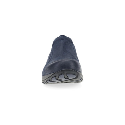Dansko Pippy - Women's Waterproof Sneaker - Navy Waterproof Suede Front View